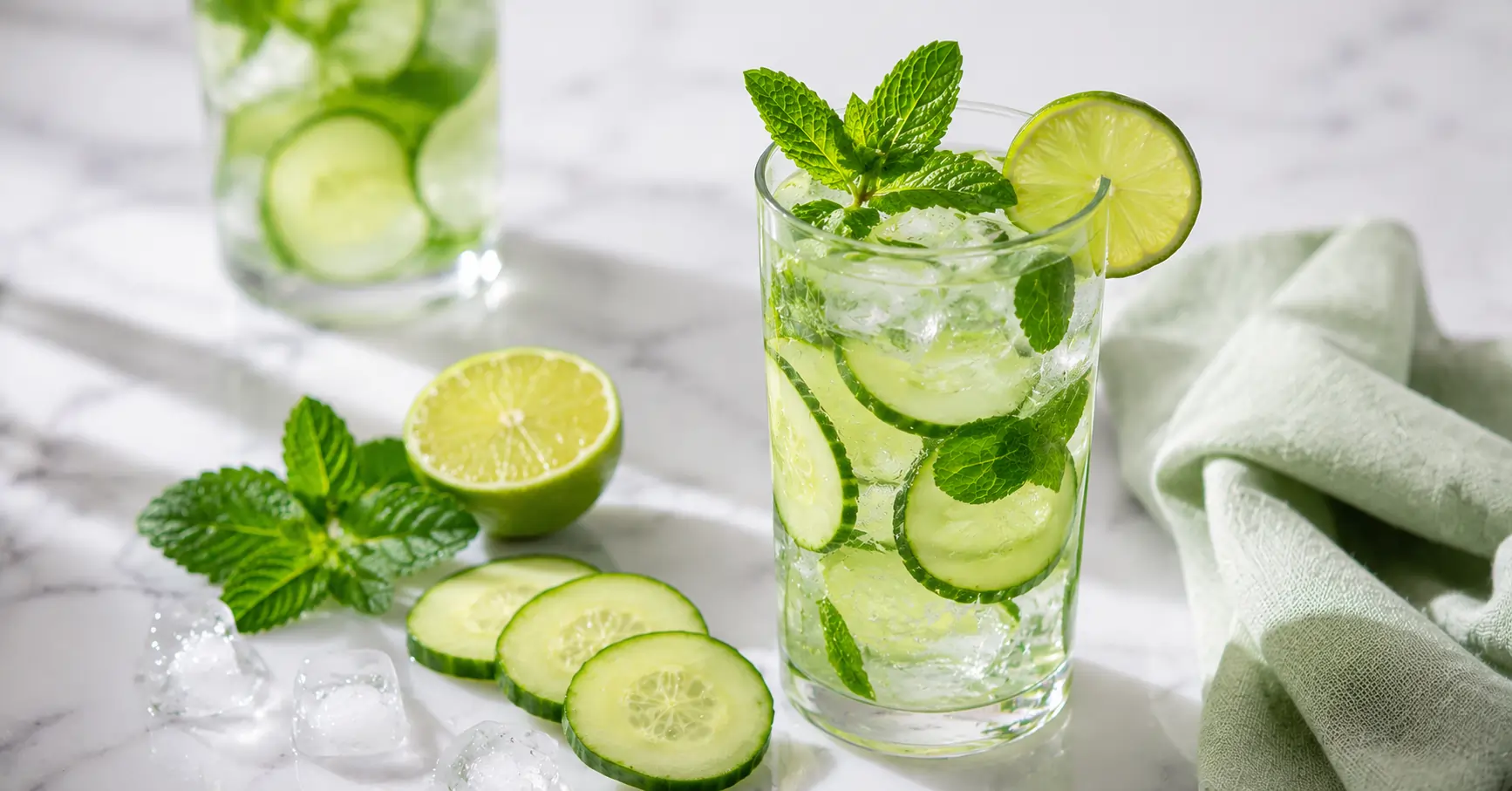 Cava Cucumber Mint Lime Drink Recipe