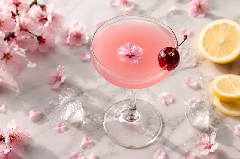 Cherry Blossom Cocktail Recipe