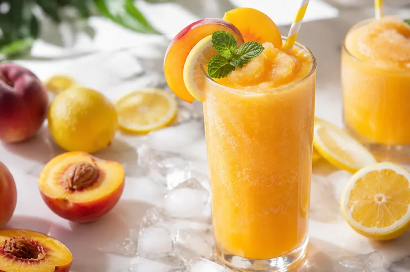Frozen Peach Lemonade Recipe