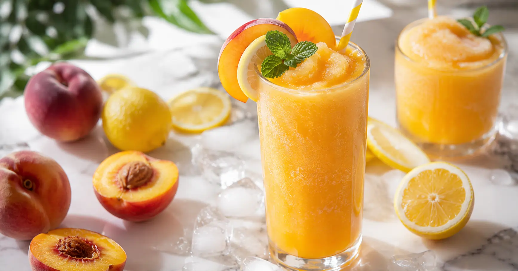 Frozen Peach Lemonade Recipe
