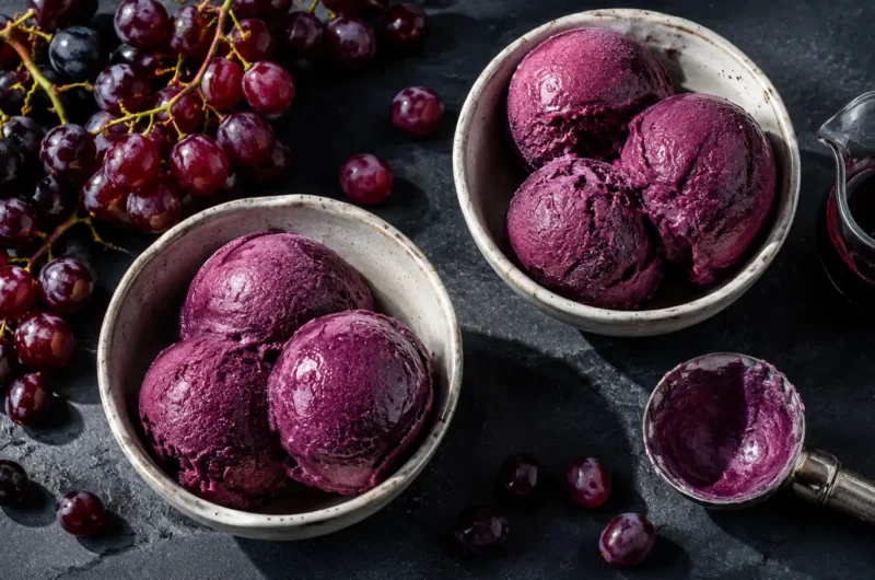 Grape Juice Ice Cream Recipe