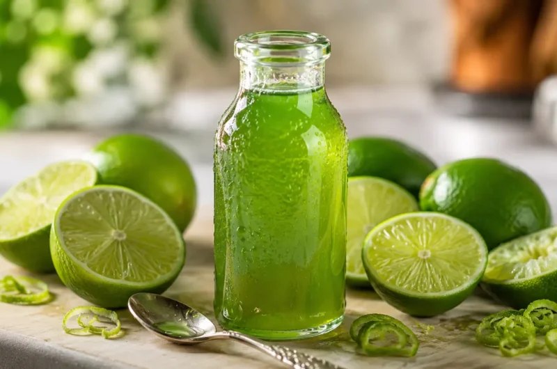 Lime Syrup Recipe