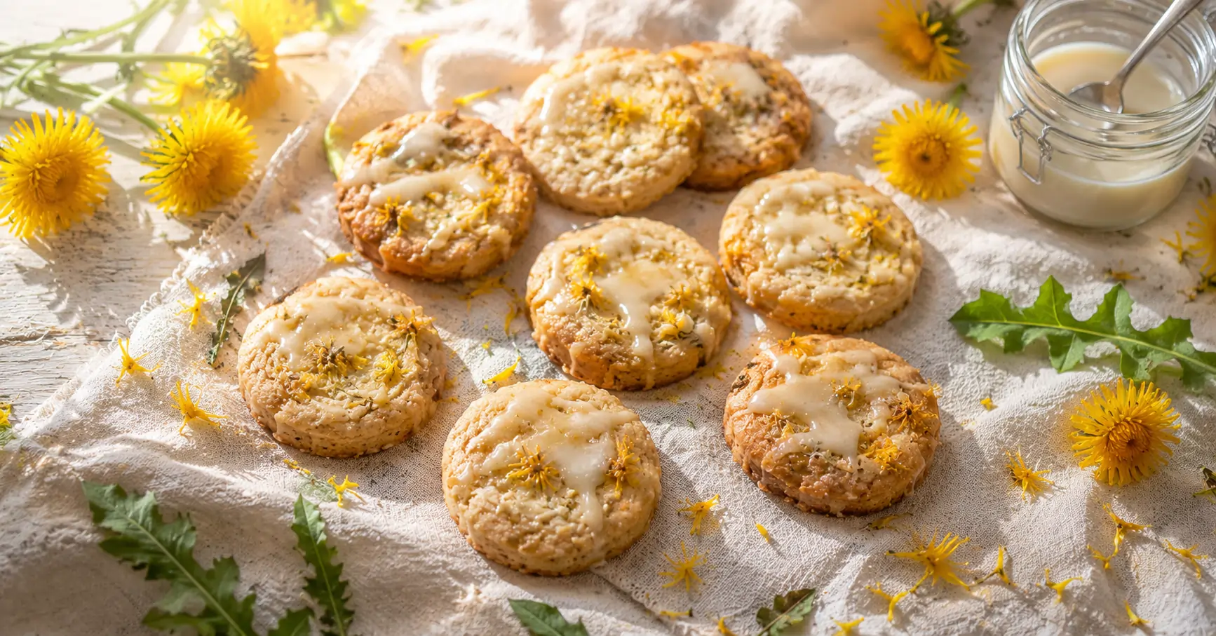 Magical Dandelion Cookies Recipe