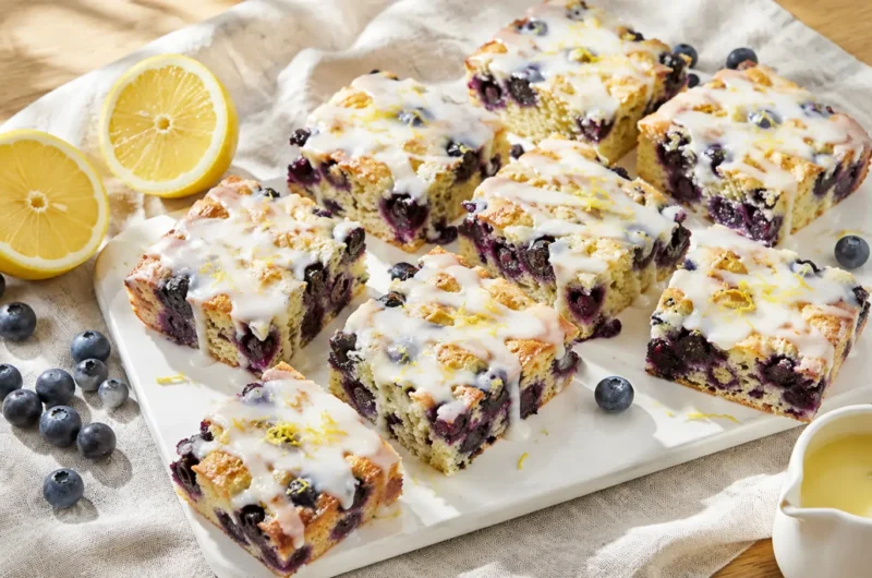Mary Berry Blueberry Traybake Recipe