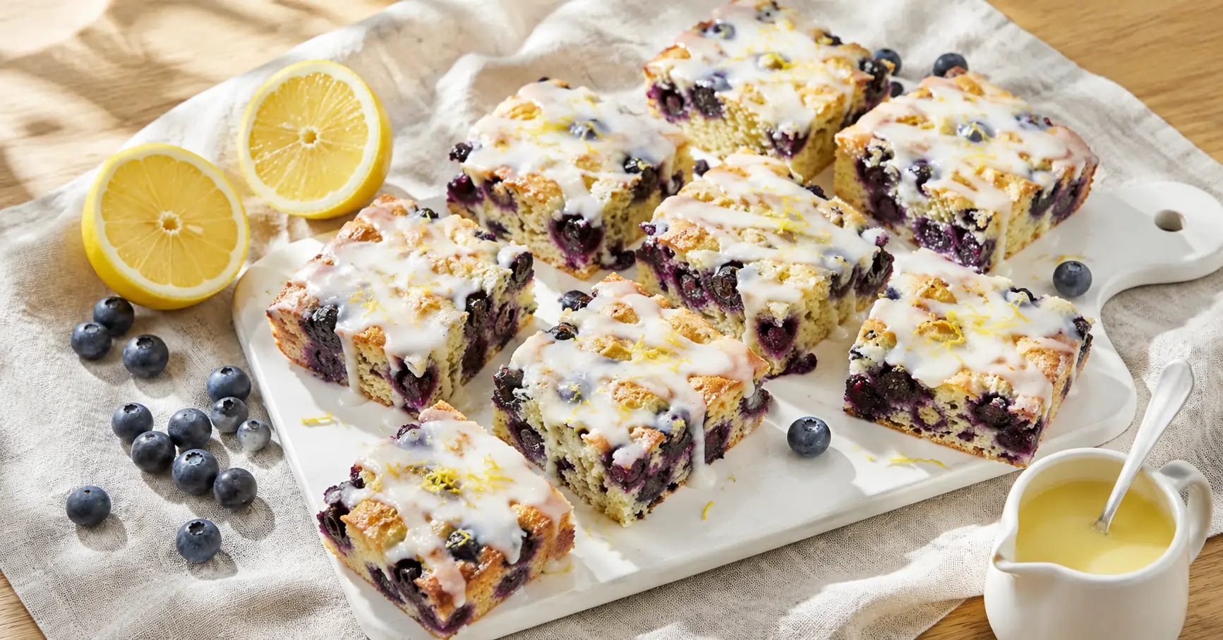 Mary Berry Blueberry Traybake Recipe