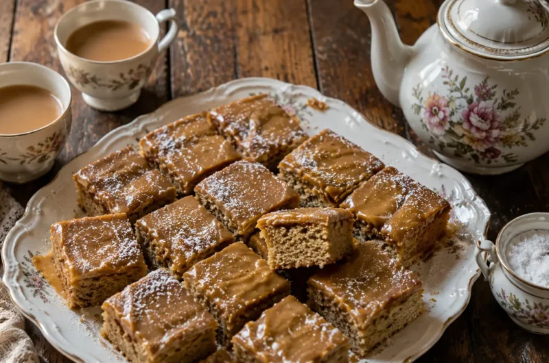 Mary Berry Coffee Fudge Traybake Recipe