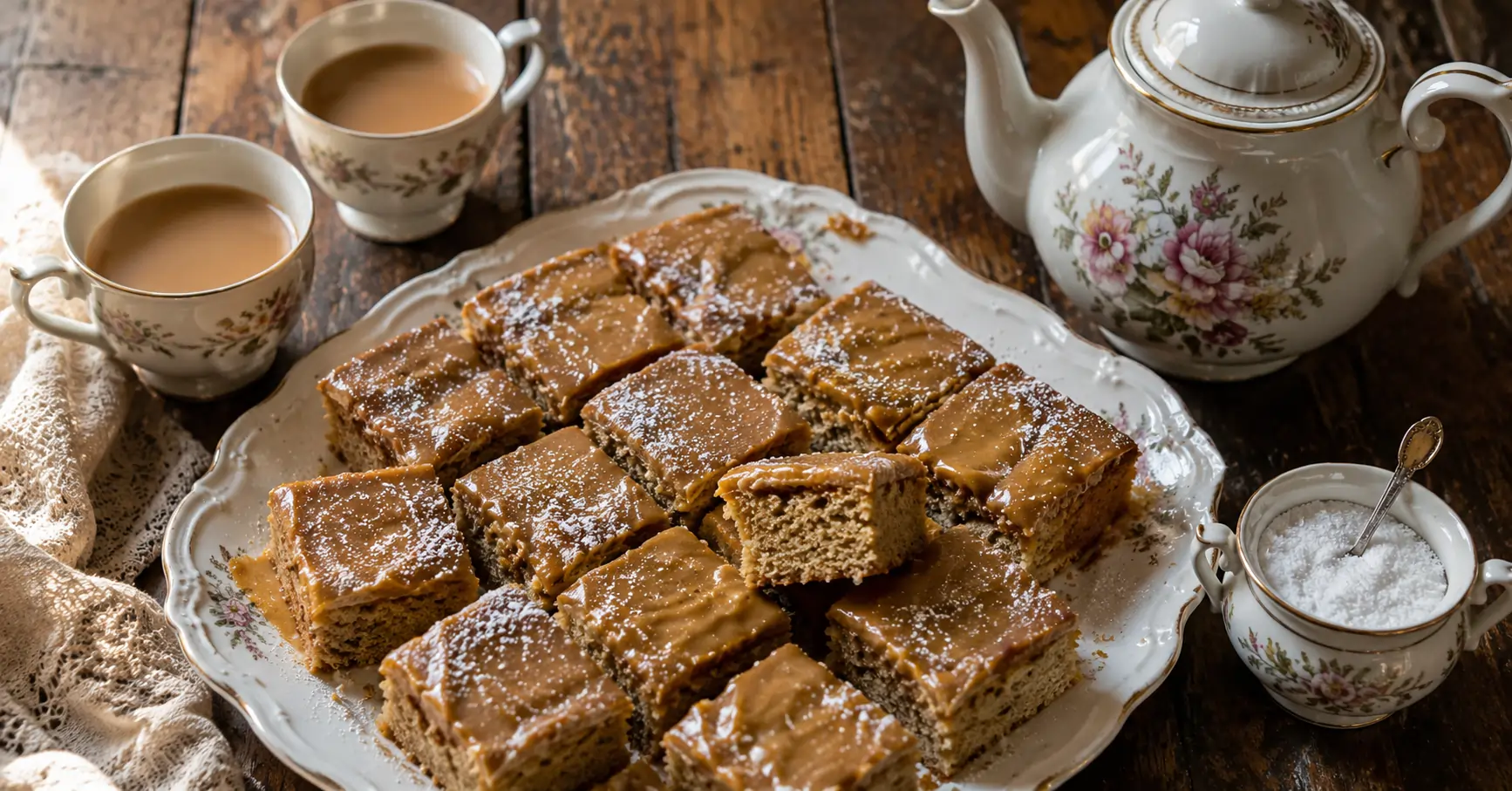 Mary Berry Coffee Fudge Traybake Recipe