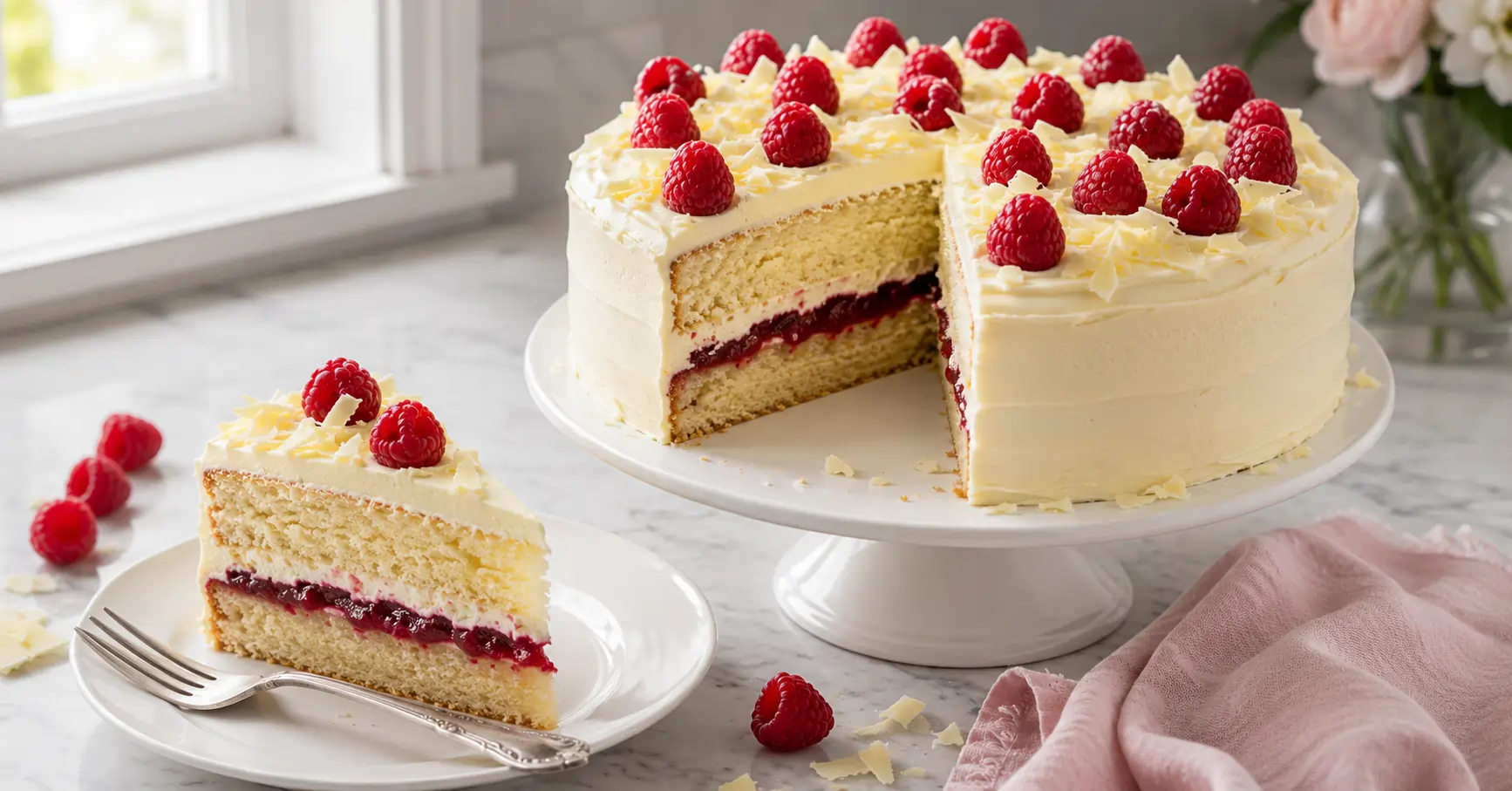 Mary Berry White Chocolate And Raspberry Cake Recipe