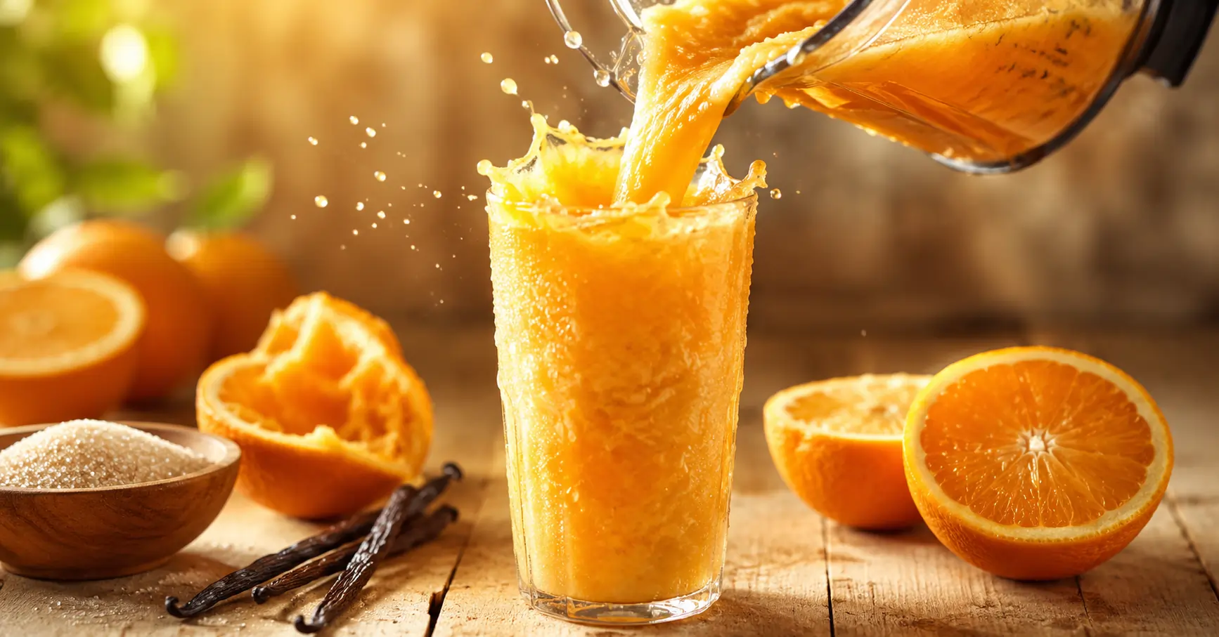 Ninja Slushi Orange Julius Recipe