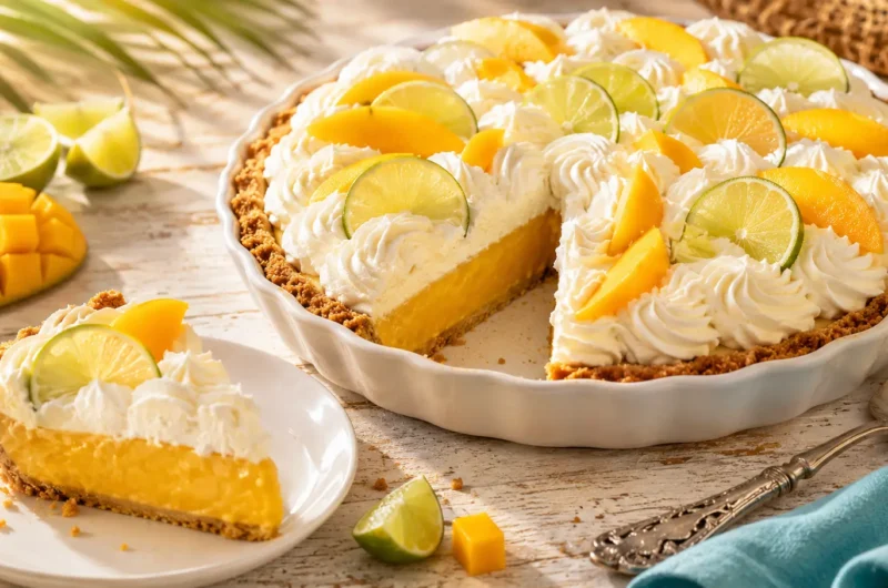 Tropical Mango Key Lime Pie Recipe