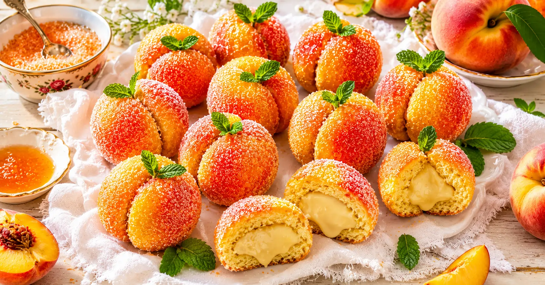 Easy Russian Peach Cake Recipe
