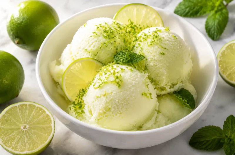 Ninja Creami Lime Sherbet Recipe