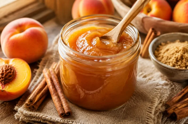 Slow Cooker Peach Butter Recipe