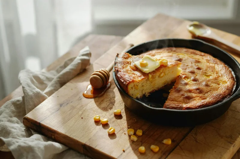 Easy Cornbread Recipe (Moist, Traditional & From Scratch)