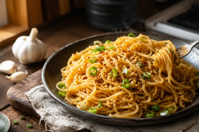 Yard House Garlic Noodles Recipe