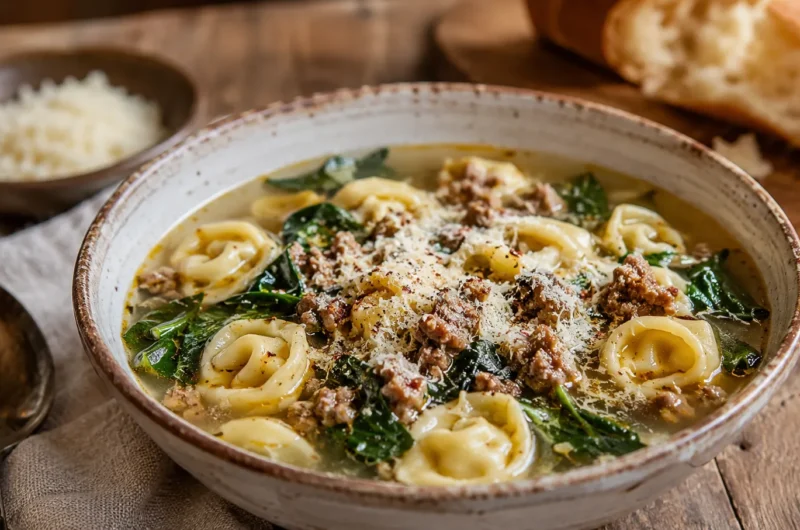 Sausage Tortellini in Brodo Recipe