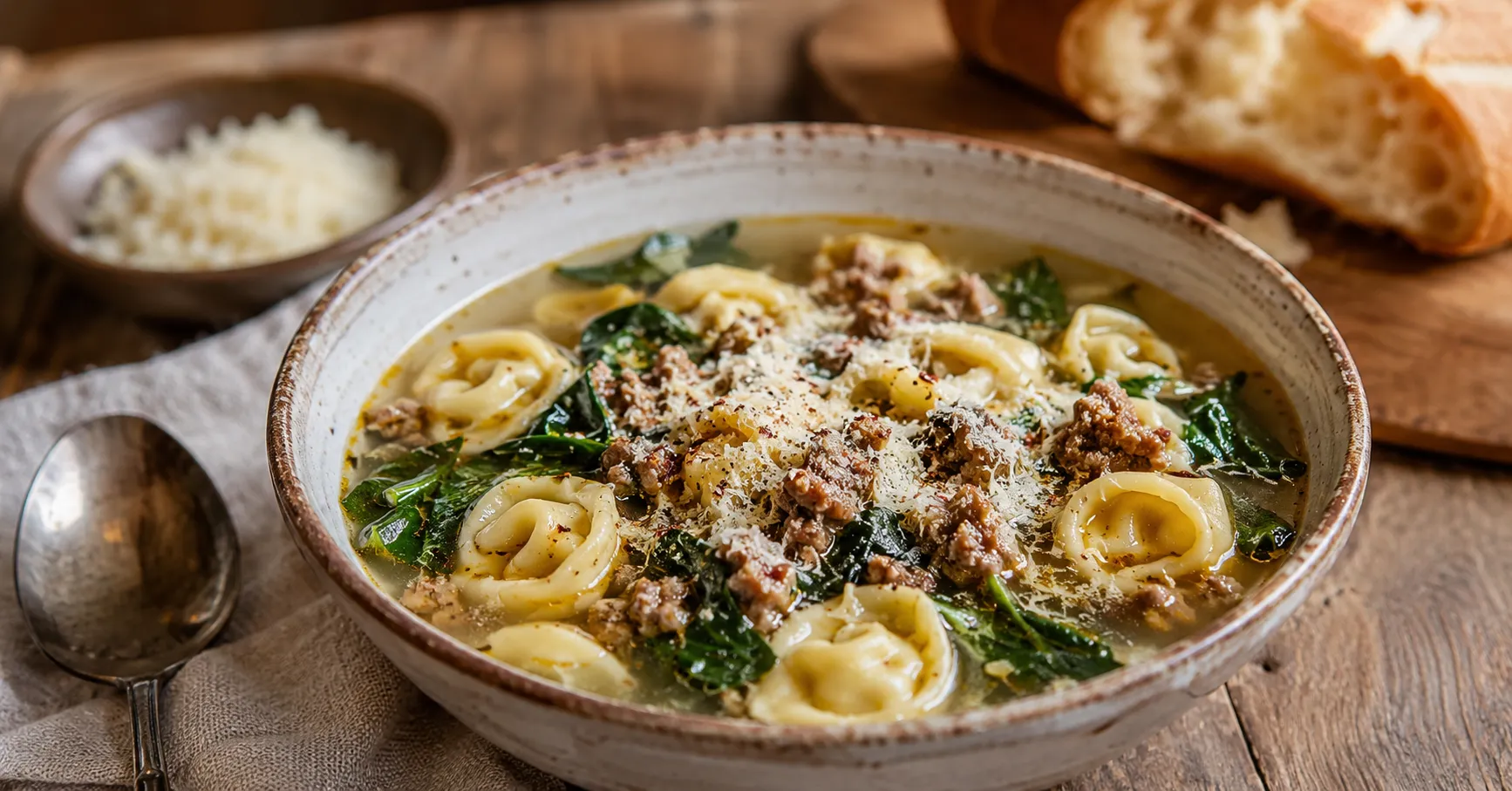 Sausage Tortellini in Brodo Recipe