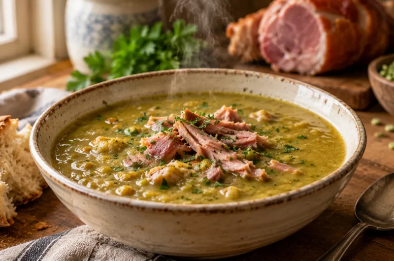 Hairy Bikers Pea and Ham Soup Recipe