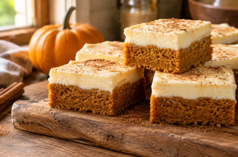 Paula Deen Pumpkin Cream Cheese Bars Recipe