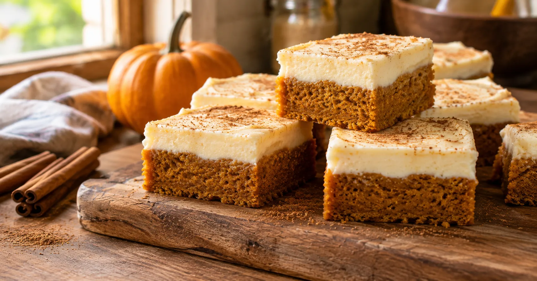 Paula Deen Pumpkin Cream Cheese Bars Recipe